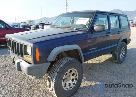 1999 Jeep Cherokee Se из США, поврежденный, VIN 1J4FF28S2XL647500